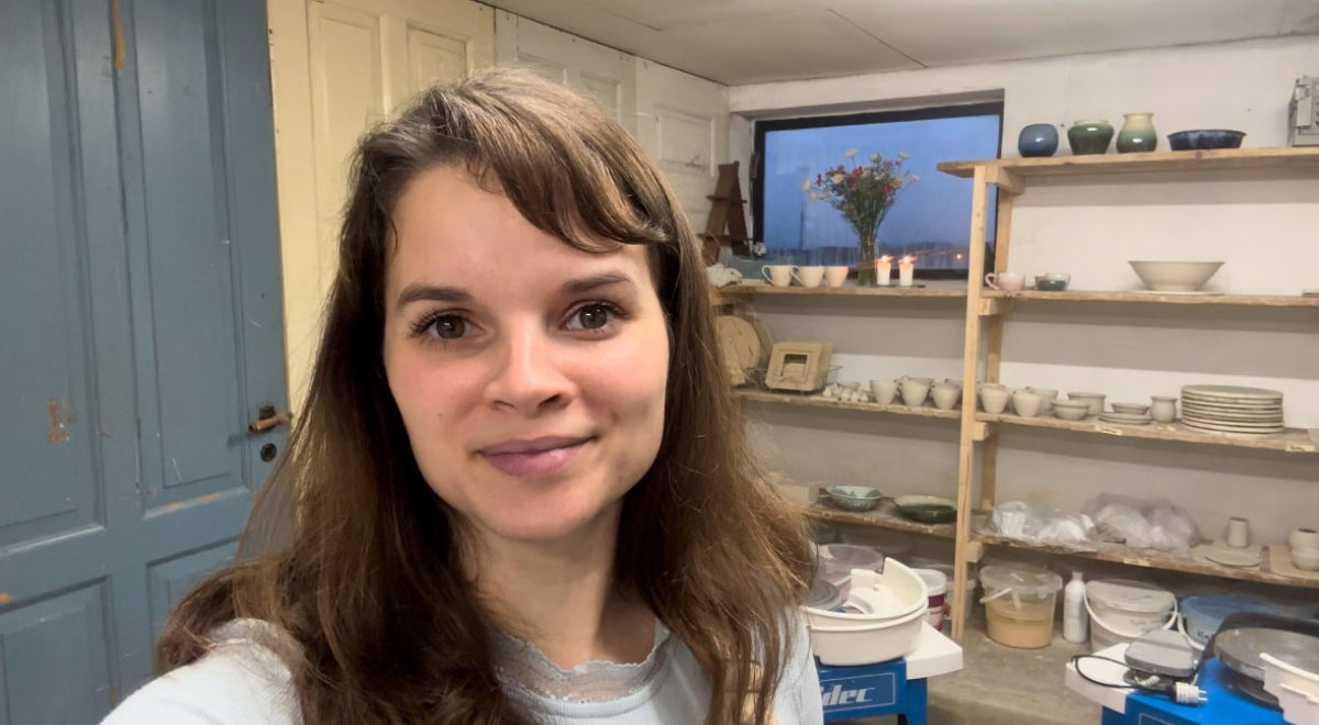Keramikunderviser Sofie Højgaard Fuglsbjerg