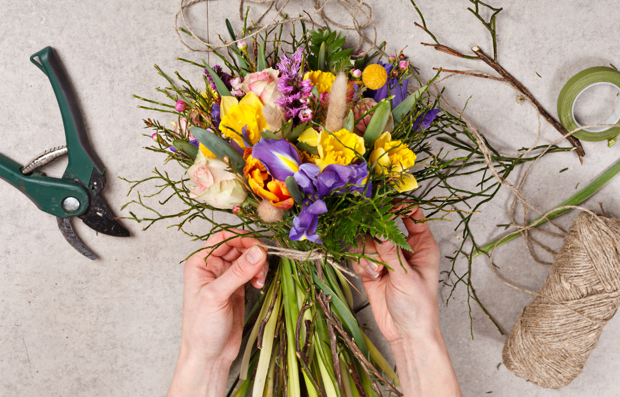 Blomsterbinding Header