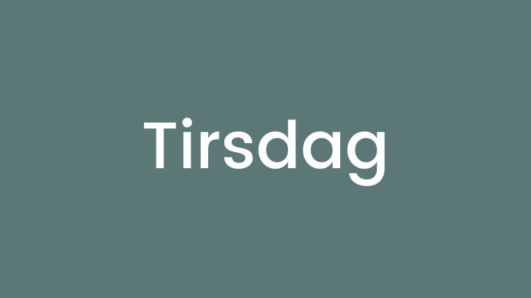 Tirsdag