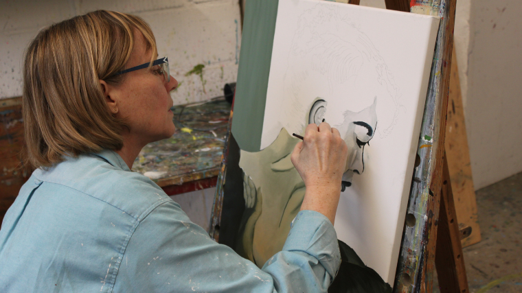 Maleri kursus Olie Og Akryl Odense