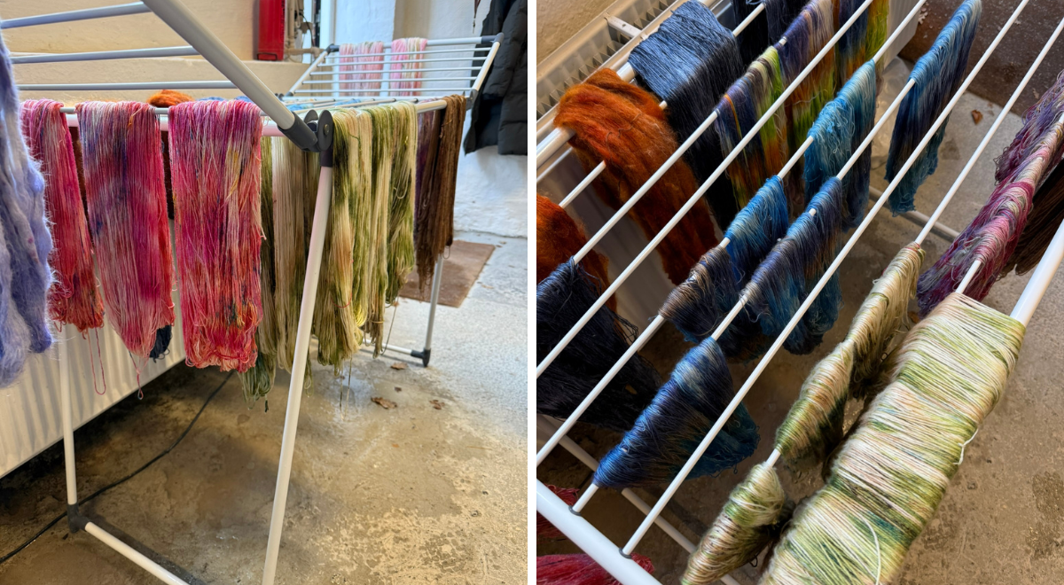 Garnfarvning Kursus Fyns Fritidsskole (2)