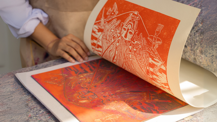 Linoleumstryk kursus Odense