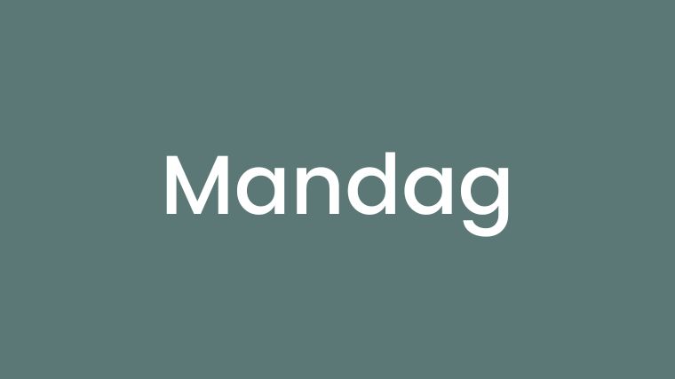 Mandag