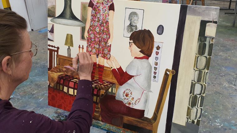 Lone V. Petersen - Maleri - 2025 - 3