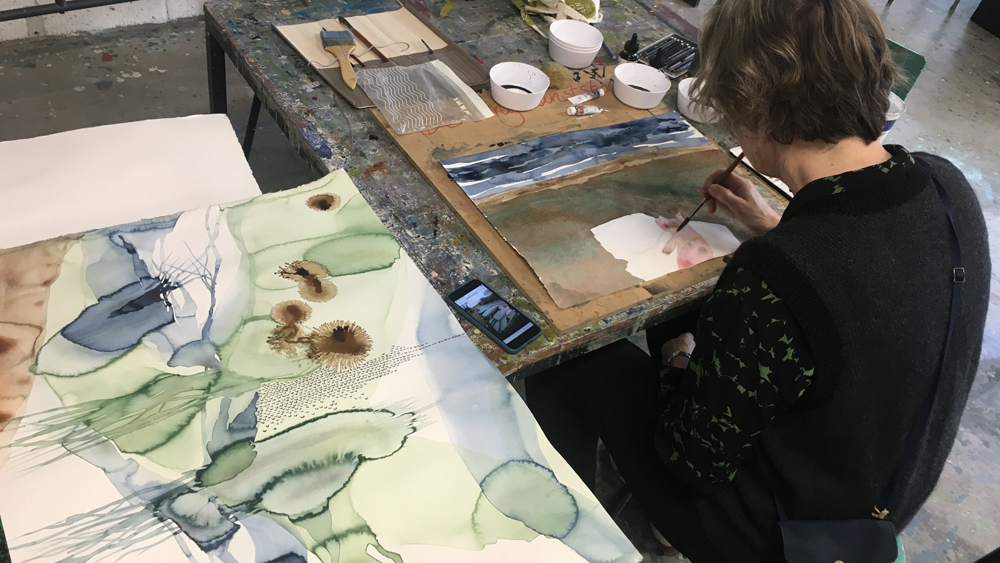 Akvarel onsdag Indigo 2022