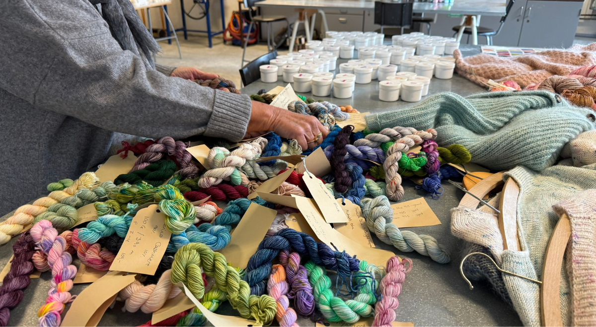 Garnfarvning Kursus Fyns Fritidsskole (3)